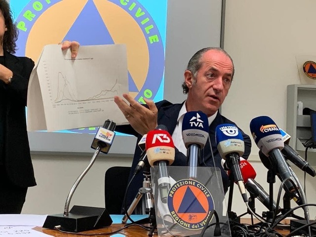 Condividiamo il messaggio del Presidente della Regione Luca Zaia 